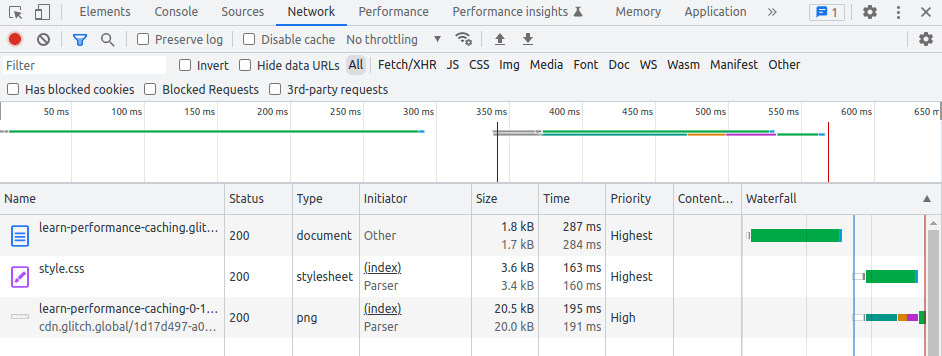 Screenshot of Chrome DevTools showing network response.