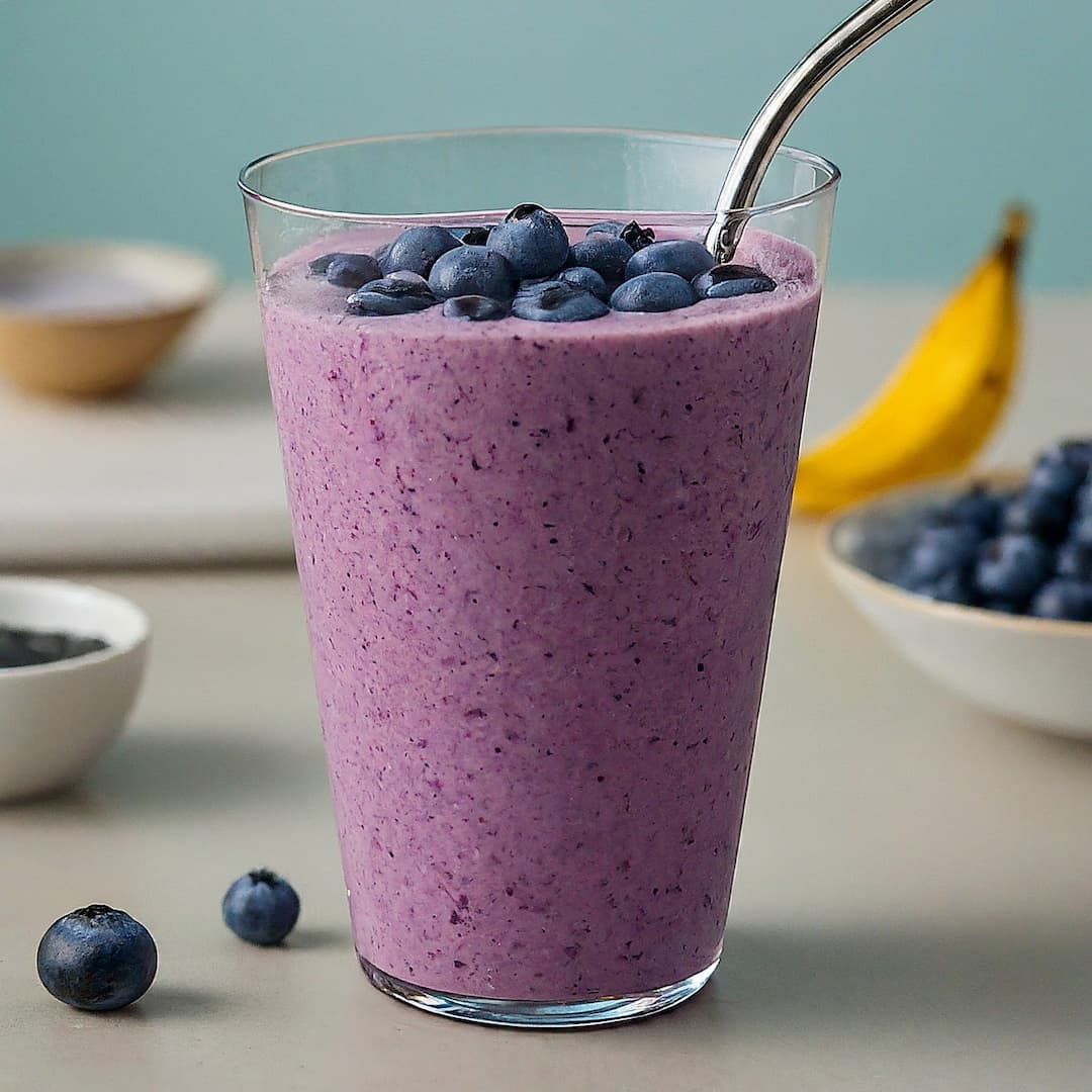 Blueberry smoothies